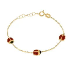 Mädchenarmband aus Gelbgold 803321721739