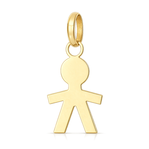 Babyanhänger aus Gelbgold GL102469