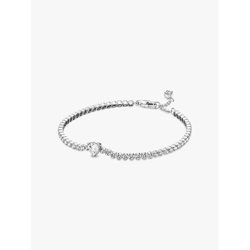 Bracciale Pandora Tennis con Cuore in rilievo 590041C01