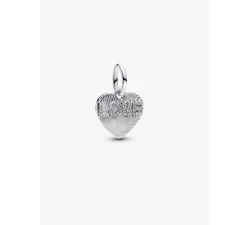 Charm Pandora Pendente Cuore Love da incidere 793604C01