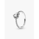Pandora Ring mit geprägtem Herz 198421C01