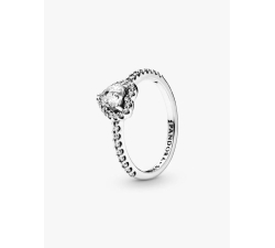 Pandora Ring mit geprägtem Herz 198421C01