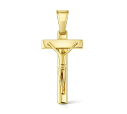 Ciondolo Croce Uomo Oro Giallo GL102476