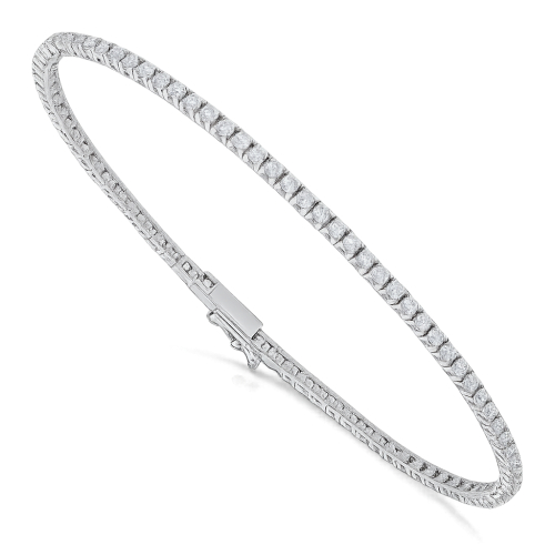 Bracciale Donna Tennis Oro Bianco GL102477