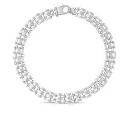 Men's White Gold Bracelet GL102478