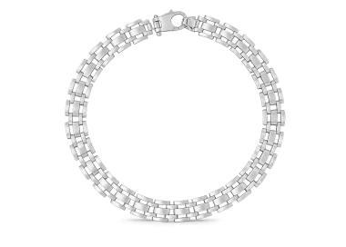 Bracciale Uomo Oro Bianco GL102478