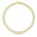 Bracciale Uomo Oro Bianco Giallo GL102479