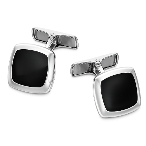 Men's White Gold Cufflinks GL102483