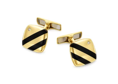 Gemelli Uomo Oro Bianco Giallo GL102486