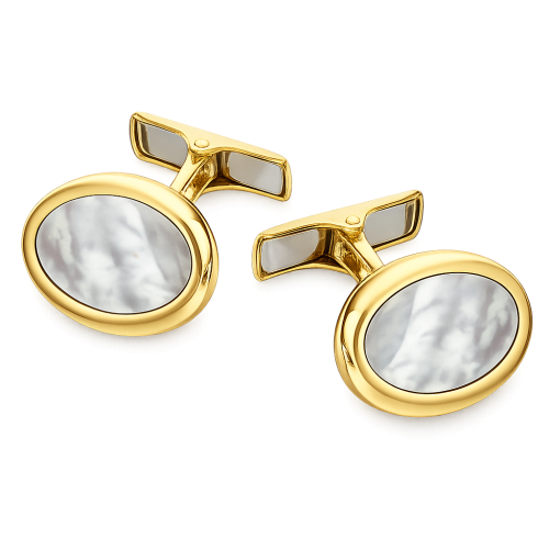 Gemelli Uomo Oro Bianco Giallo GL102487