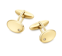 Manschettenknöpfe für Herren aus Gelbgold GL102489