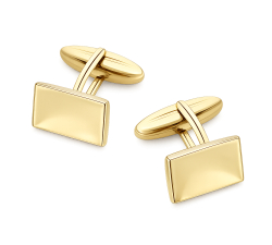 Manschettenknöpfe für Herren aus Gelbgold GL102490