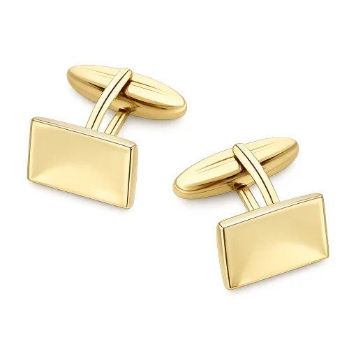 Manschettenknöpfe für Herren aus Gelbgold GL102490