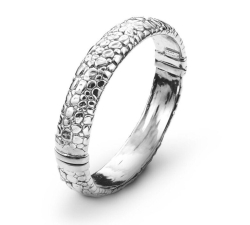 Giovanni Raspini Damenarmband, Armreif, Krokodilmuster 10801