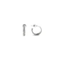 Giovanni Raspini Women's Double Circle Texture Earrings 12257