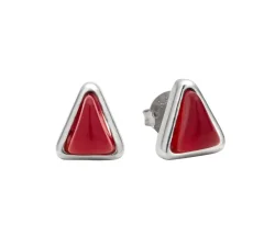 Giovanni Raspini Red Blade Women's Earrings 12286