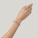 Giovanni Raspini Women's Bracelet Bangle Blue Blade Small 12291