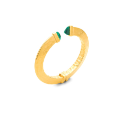 Giovanni Raspini Damenarmband Grünes Klingenarmband 12302