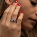 Michele Affidato Nayra Trinity Women's Ring AN-TY-000027