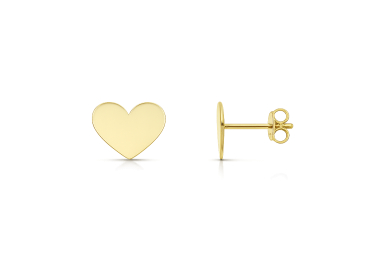 Orecchini Cuore Oro Giallo GL102495