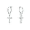 Orecchini Donna Oro Bianco GL102498