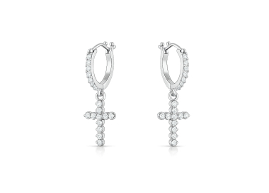 Orecchini Donna Oro Bianco GL102498