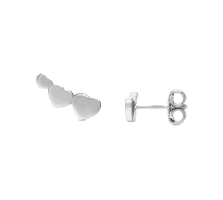 Women's White Gold Earrings GL102499