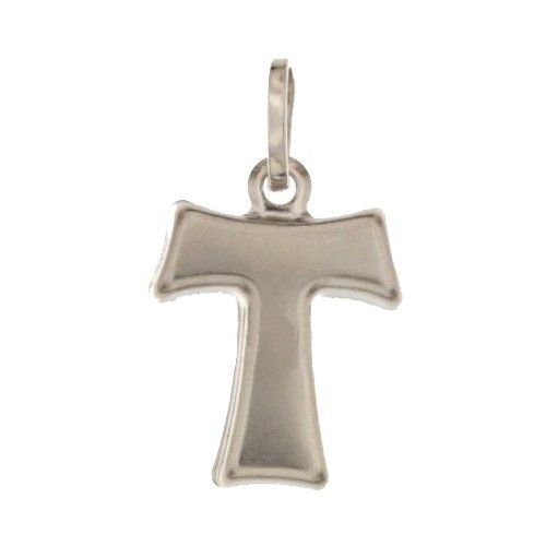 Tau Cross in White Gold 803321706930