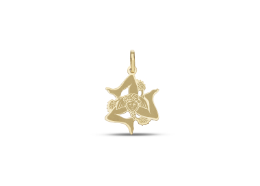 Trinacria Pendant 18kt Yellow Gold GL102502