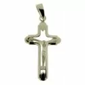 White Gold Men's Cross 803321711616