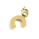 Marlù horseshoe charm with crystals 18CH108G-N