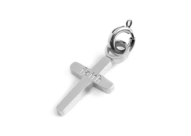 Marl&ugrave; faith cross charm 18CH090