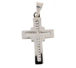 White Gold Cross 803321713765