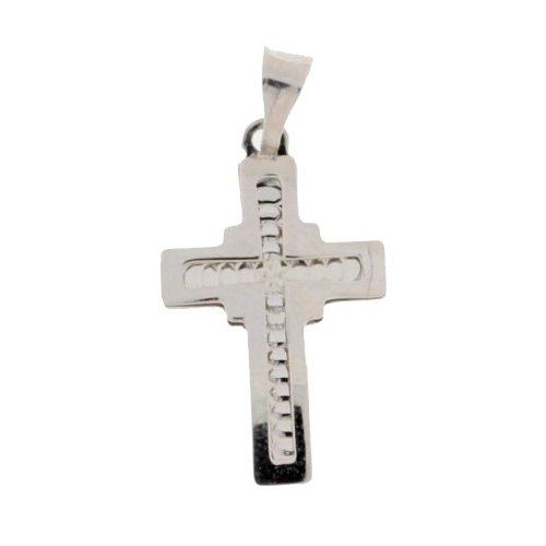 White Gold Cross 803321713765