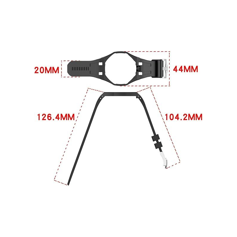 Strap Compatible with Swatch Royal Pop Watch