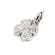 Marl&ugrave; four-leaf clover charm with crystals 18CH094-V