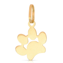 18kt Yellow Gold Paw Pendant GL102507