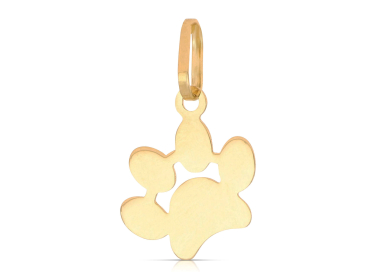 Ciondolo Zampa Oro Giallo 18kt GL102507