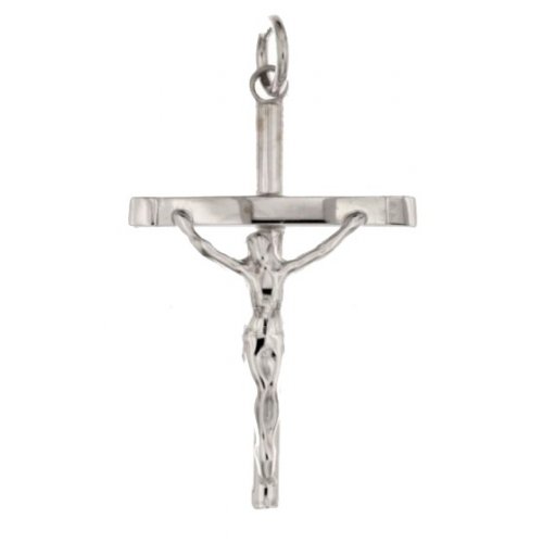 Unisex Cross in White Gold 803321732268