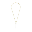 Collana Donna Marlù Con Nodo Catena Snake E Catena Foxtail 25CO0002GS