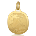 Medaglia Ciondolo da Battesimo Oro Giallo 803321714922