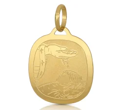Medaglia Ciondolo da Battesimo Oro Giallo 803321714922