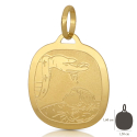 Medaglia Ciondolo da Battesimo Oro Giallo 803321714922
