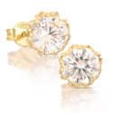 Yellow Gold Woman Earrings 803321729862
