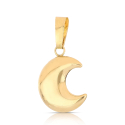 18kt Yellow Gold Moon Pendant GL102520