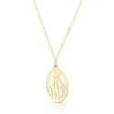 Women's Necklace in 18kt Yellow Gold GL102522