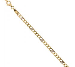 Herrenarmband aus Gelb- und Weißgold 803321700317