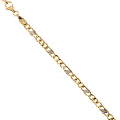 Bracciale Uomo in Oro Giallo e Bianco 803321700317