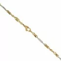 Bracciale Uomo in Oro Giallo e Bianco 803321713179