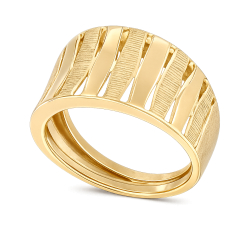 Damenring aus 18-karätigem Gelbgold GL102532
